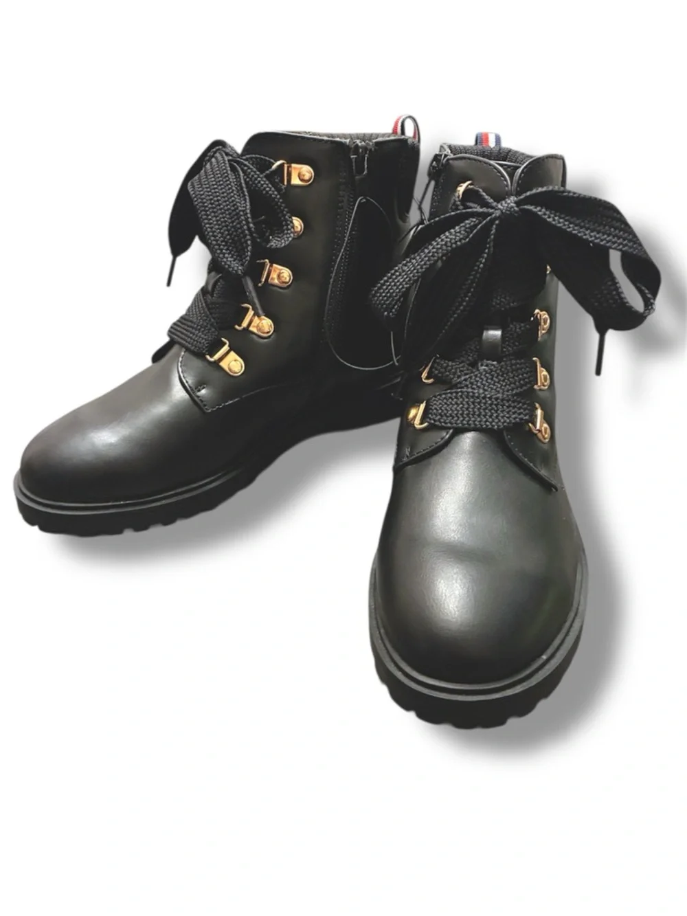 Tommy Hilfiger | Shoes | Tommy Hilfiger Black Combat Boots  display picture 1